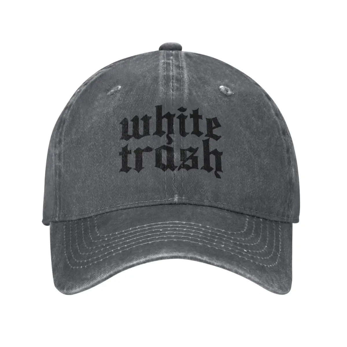 White Trash Outfit Baseball Cap Sunscreen Sun Cap Hip Hop summer hat Baseball For Men Women's