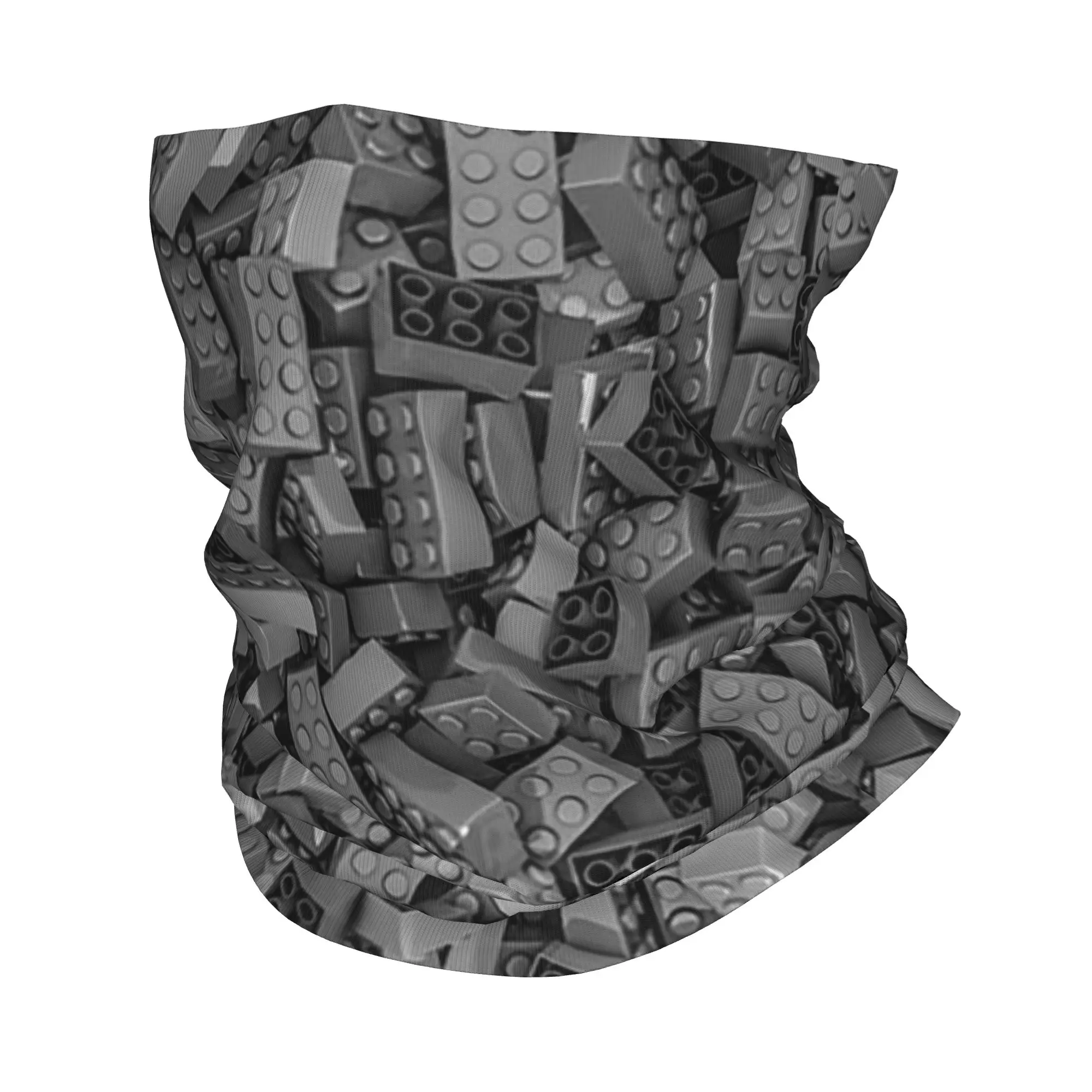 

Многофункциональный шарф-бандана с принтом Building Blocks Construction Brick, головной убор для мужчин, женщин и взрослых, для велоспорта