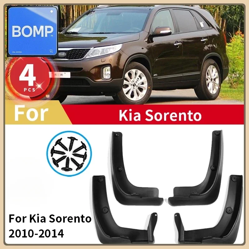 

Fit For FOR Kia Sorento XM LX 2010 2011 2012 2014 Mud Flaps Front Rear Mud Cover Guard Mudguard Wheel Fender Accessories