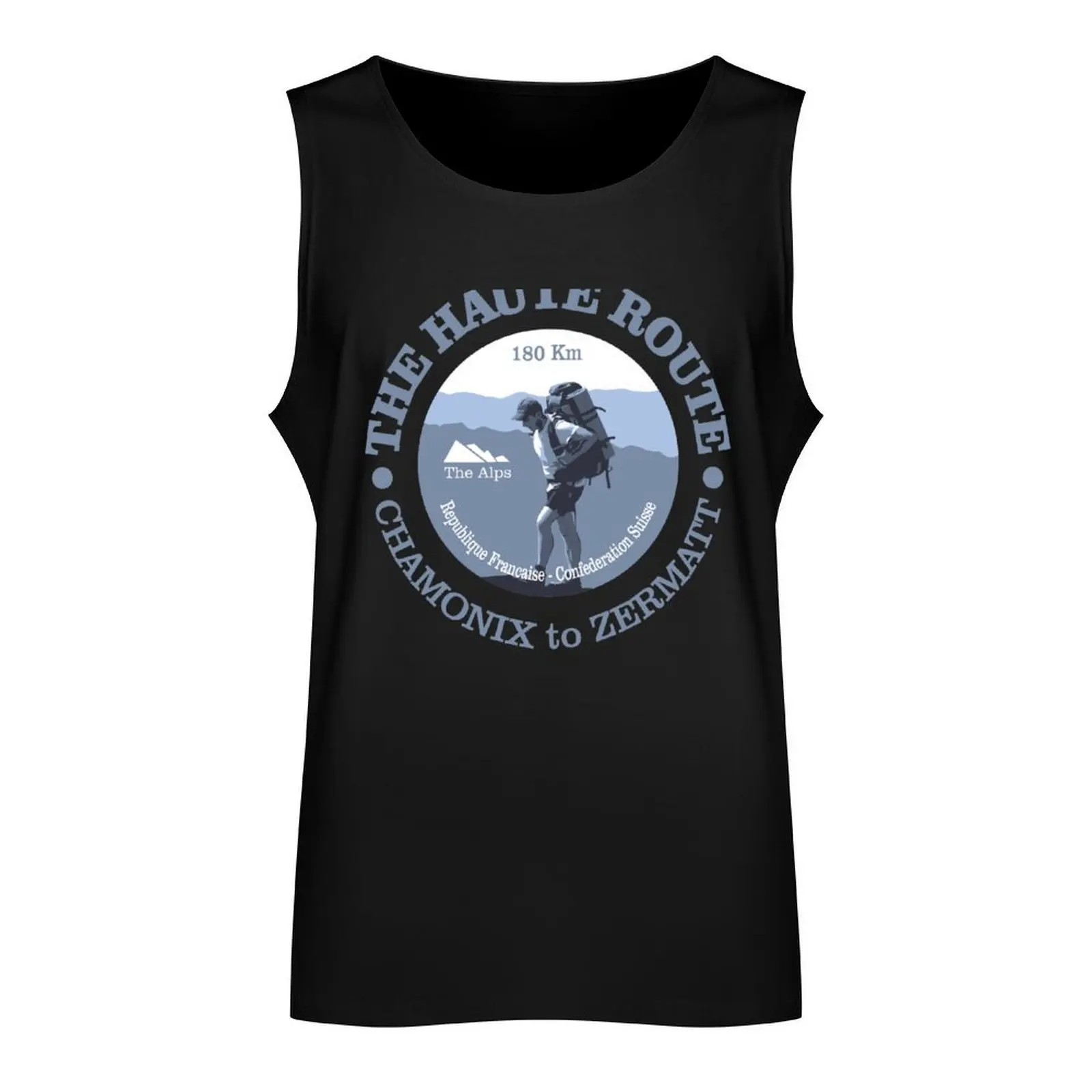 The Haute Route (BG) Tank Top Bodybuilding clothing man gym shirt man