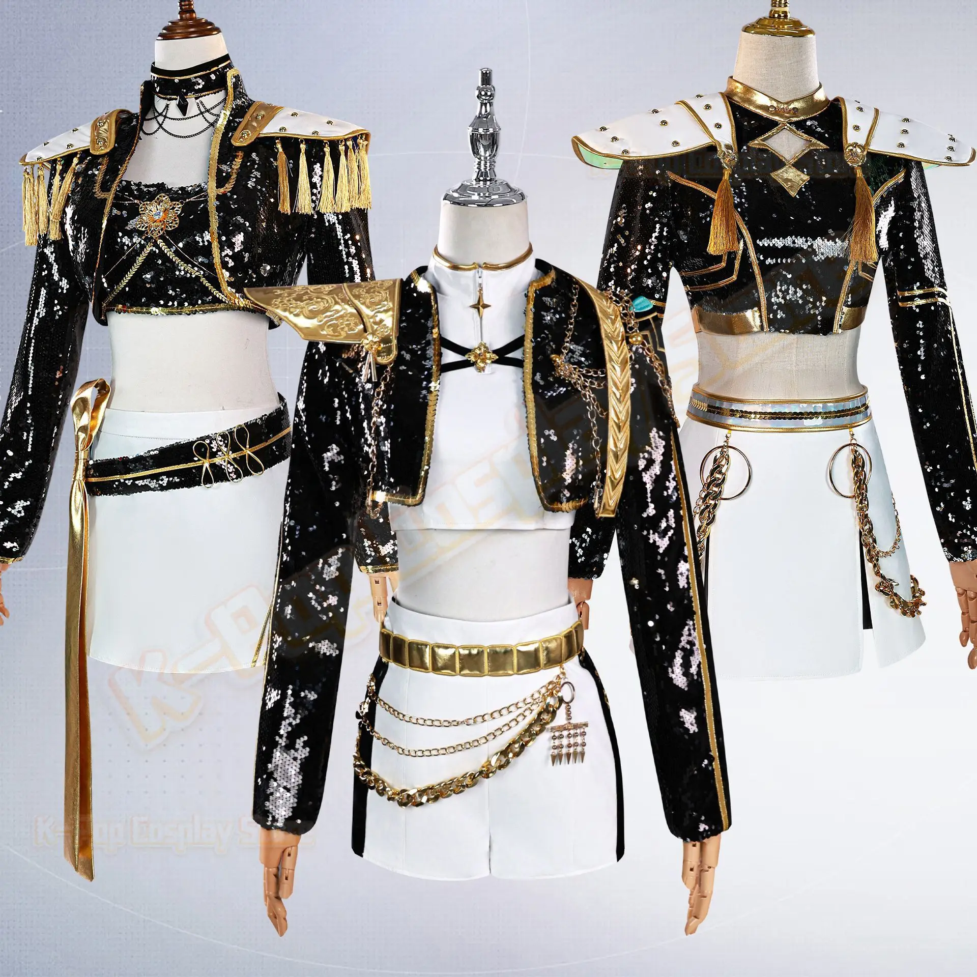 أطفال هنتركس ميرا رومي زوي أنيمي تأثيري حلي شعر مستعار KPop شيطان الصيادين موحدة للنساء الفتيات هالوين كرنفال الدعائم الطرف