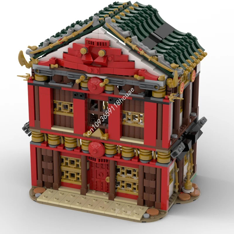 

905 шт. MOC МОДЕЛЬ 11 АЛЬТЕРНАТИВНАЯ ВЕРСИЯ Строительные блоки Ninjia Рождественский подарок Рождественский сюрприз Распознавание узоров