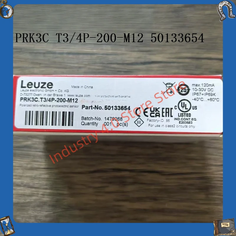 

Photoelectric consecration PRK3C T3/4P-200-M12 50133654 100%NEW