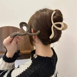 13cm Large Black Hair Clip for Women Fashion French Elegant Hairgrips Korean Hair Claw Hairclips Girls Hairpins