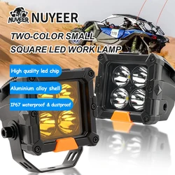 2pcs 3inch 25W Car LED Work Light Vehicle Driving Lamp for Offroad Boat Tractor Truck 4x4 SUV ATV Spotlight 12/24V 40w Headlight