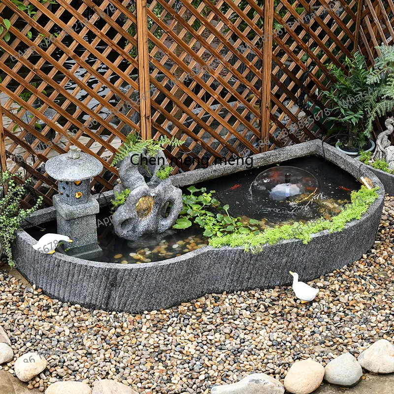 

Outdoor landscaping villa fountain decoration water ornament, balcony lucky circulation water feature