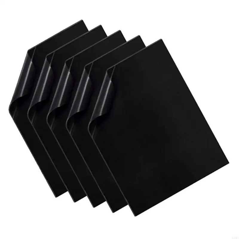 

Pack of 5 Nonstick BBQ Mats 40x33cm Baking Mat Barbecue Tool Grilling Sheet L5BE