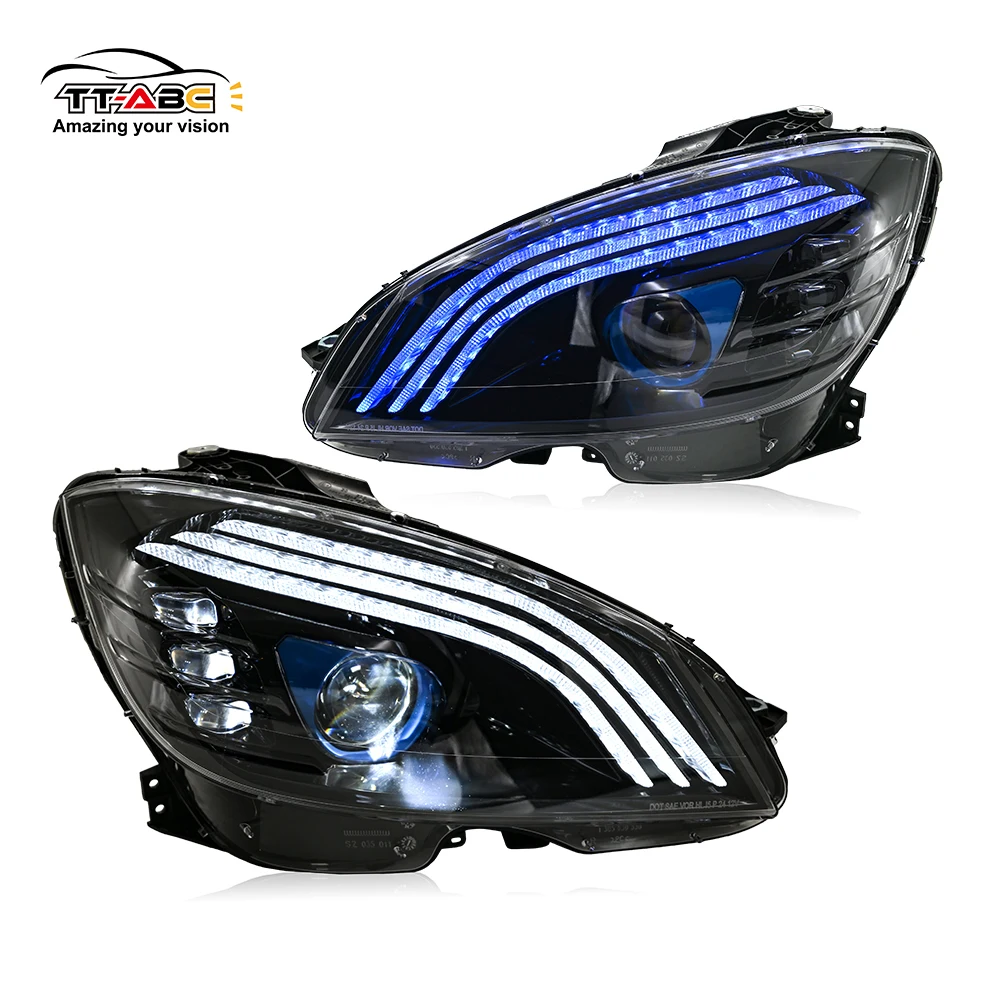 

КРУТОЕ бестселлерные светодиодные фары, подходящие для системы автомобильного освещения Benz C-Class W024 2008-2010 гг.