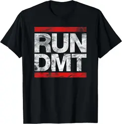 Vintage old school RUN DMT 90s style party T-Shirt