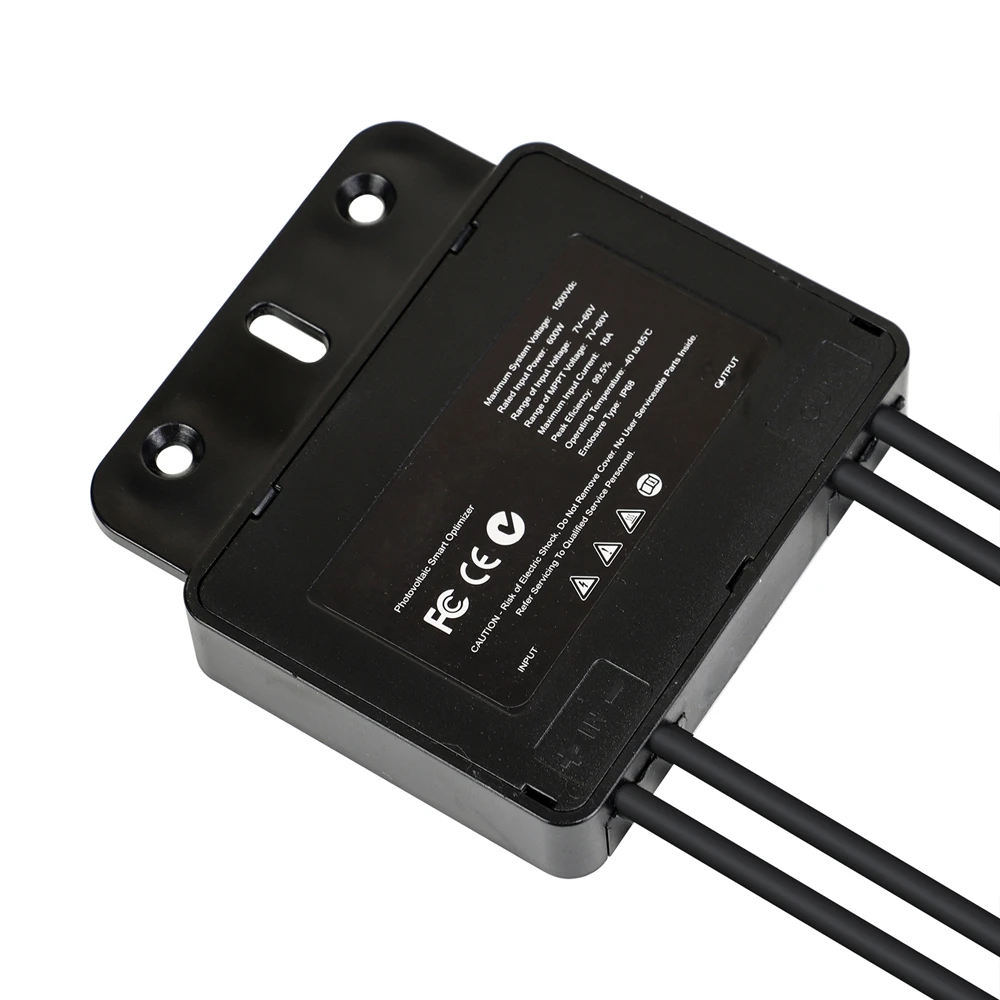 ECGSOLAX Integrated PV Power Optimizer MPPT 600W 60V Input IP67 Real-time Solar Panel Monitoring Voltage-Limiting Anti-Hotspot