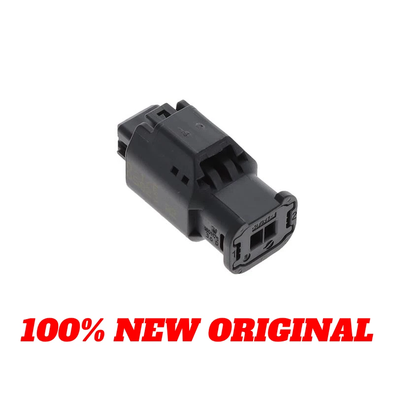 

TE/AMP 1801175-1/1801175-3/1-1801175-1/1-1801175-3 2W RECEPTACLE HP CONNECTOR BLACK Waterproof Housing Genuine Original