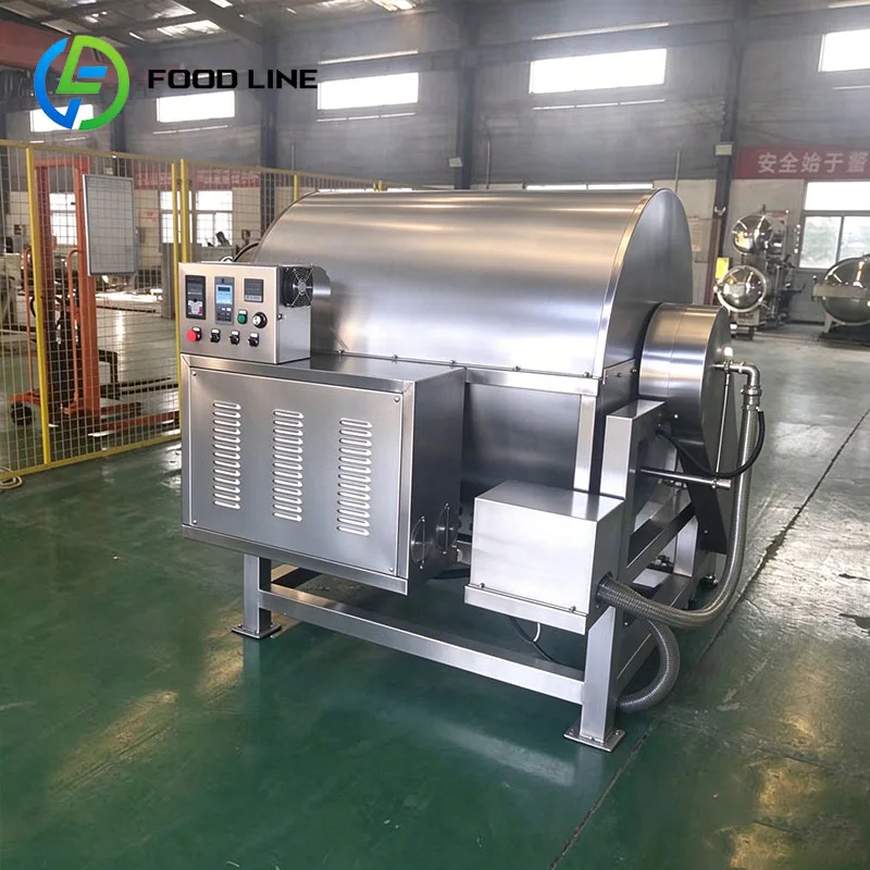 Industrial Nut Roasting Machine Nut Roaster Commercial Food Roaster Peanut Almond Cashew Hazelnut Pecan Customized