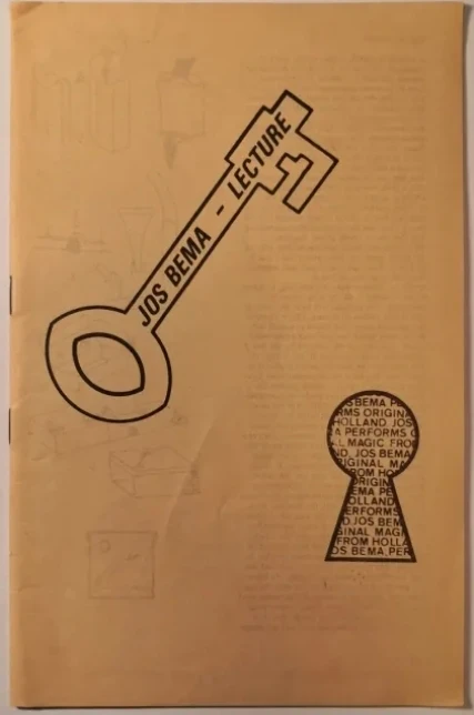 

Jos Bema — Lecture by Tommy Wonder - Magic tricks (Instant Download)