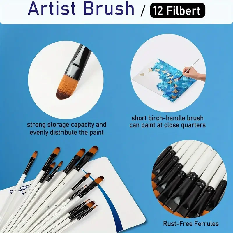 아크릴 페인트 브러쉬 세트, 아크릴 수채화 유화, 얼굴 - Model Kit Acrylic Paint 리뷰 및 가격