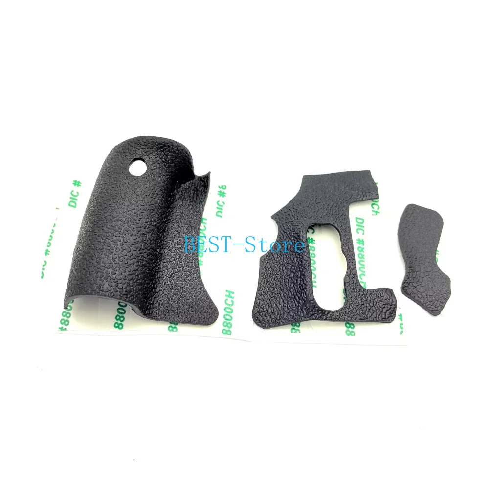 3 pçs/nova aderência frontal lateral traseira polegar capa de borracha para canon 600d rebel t3i beijo x5 slr câmera acessórios reparo