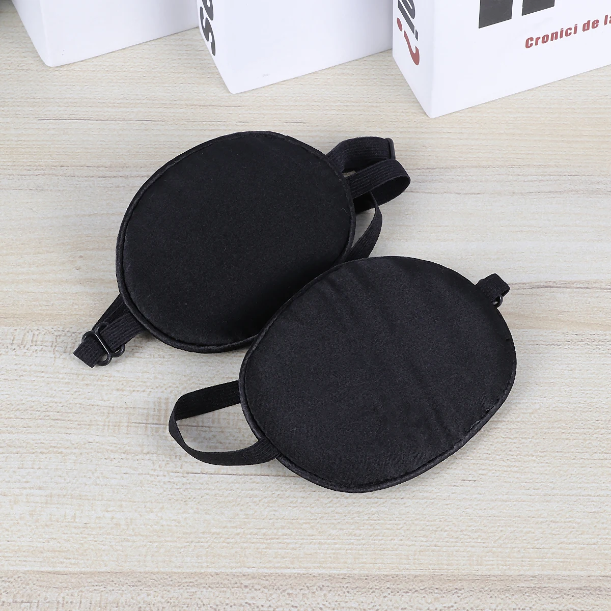 2Pcs Silk Eye Mask Adjustable Stretchy Buckle Patch for Adults Lazy Amblypia Full Coverage Non Irritant Pediatric Strabismus
