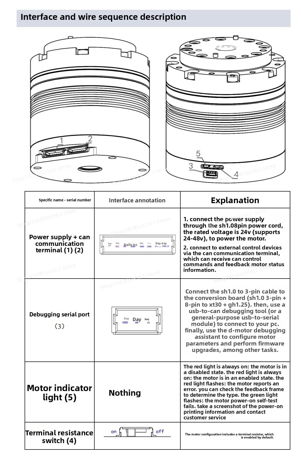 Servomotore economico ad alta precisione con modulo giunto doppio encoder armonico DM11