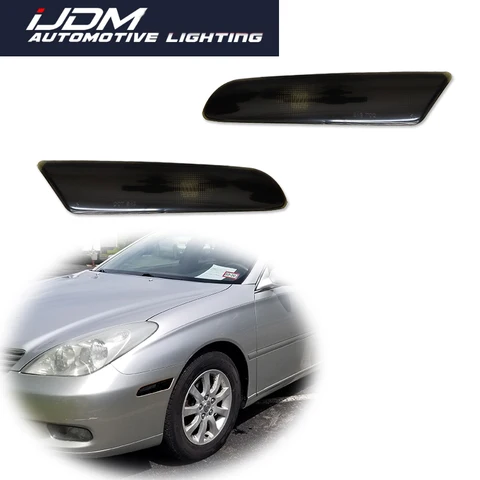 Для Lexus ES300 2002 2003 для Lexus ES330 2004 2005 2006, переднее крыло автомобиля, боковой габаритный фонарь, крышка, без лампы/розетки