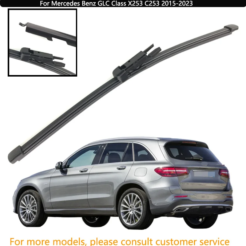 

For Mercedes Benz GLC Class X253 C253 2015-2023 Car Accessories 12" Rear Windshield Windscreen Washer Wiper Blade