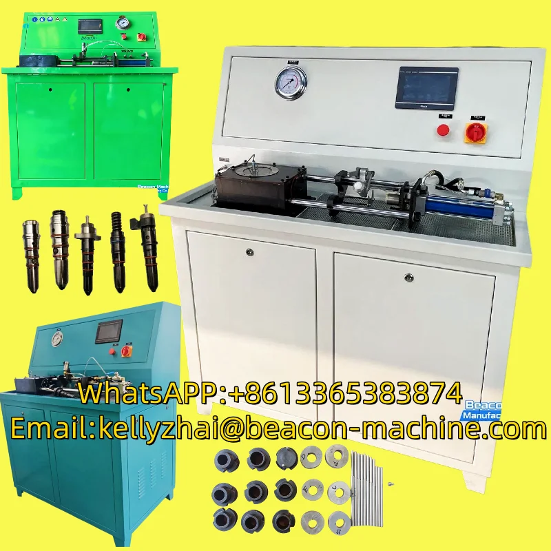 High Efficiency PT Injector Calibration Bench Diesel Fuel System Testing Equipment with Digital Control System
