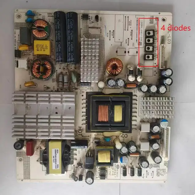 THREE TYPES 4702-2PLL01-A3131D01 power supply  board for L50F3700A
