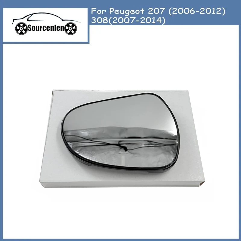 

Car Heated Mirror Glass For Peugeot 207 (2006-2012) 308(2007-2014) 8151JE / 8151JF
