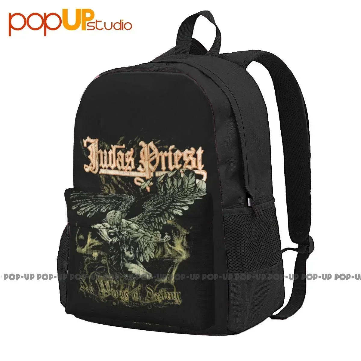 Judas Priest Sad Wings Heavy Metal Large Capacity Backpack School Swimming Personalised Clothes Backpacks