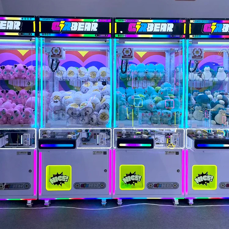 Cheap Price One-stop Custom Design Toy Grabber Toy Plush Crane Game Machine Doll Machine for Shopping Mall