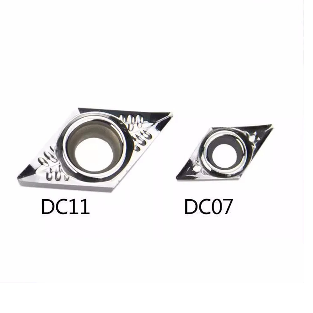 Baru Asli Populer Karbida Sisipan DCGT11T304-AK H01 Mengubah Piring DCGT11T304 AK H01 Alat untuk Tembaga Aluminium Logam Pemotong