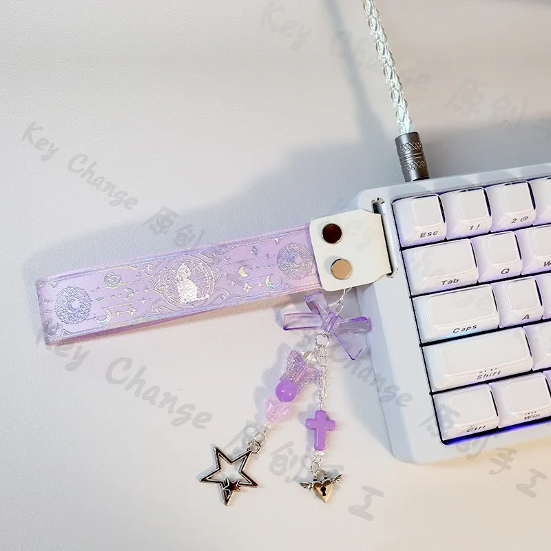 Clove Keyboard Ribbon Mechanical Keyboard Strap Customiz Magnetic Axis Keyboard Strap Wooting Atk68 Drunkdeer Wooting60 Decor