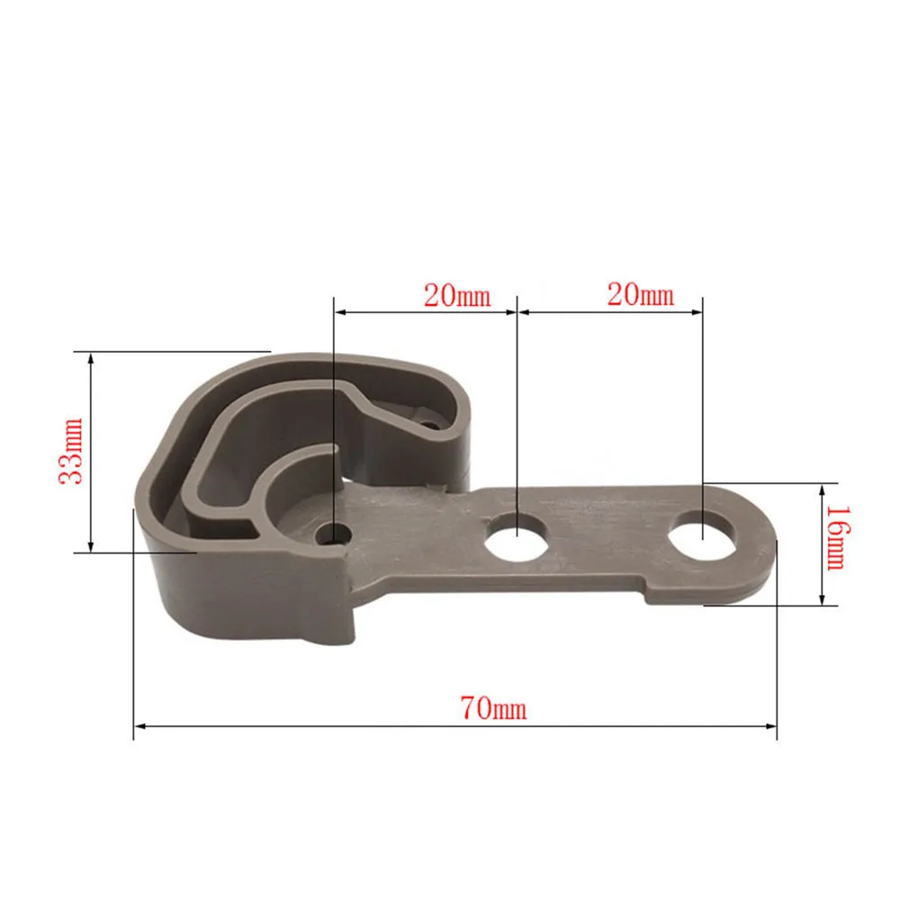 Refrigerator Door Stopper Plastic Door Fixed Hinge Door Hook Axle Stopper Clip for Haier