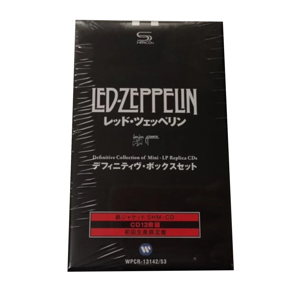 Edição Set' Box 'Definitive CD BOXセット輸入盤 紙ジャケCD Zeppelin Led Limitada Impressão Primeira de 洋楽