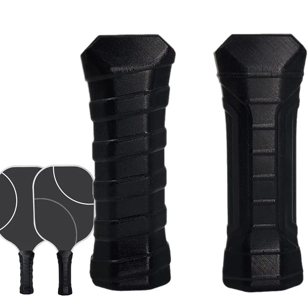 Pickball Racket Accessories Pickleball Paddle Grip Cover Comfortable Reusable Pickball Silicone Handle Sleeve Universal Sized