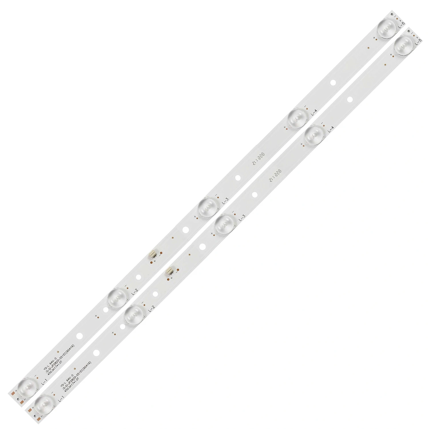 450mm LED Backlight strip 5 lamp for AKAI 28'' TV JS-D-JP2820-051EC(60416) E28F2000 D28-F2000 T0T-28D2700-2X5 28HR330M05A0 V3