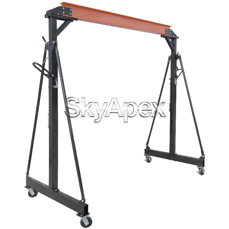 Small Mobile Gantry Frame 360 Degree Rotating Lifting Hoist Portable Electric Lifting Gantry Crane For Factory Cargo Lifting