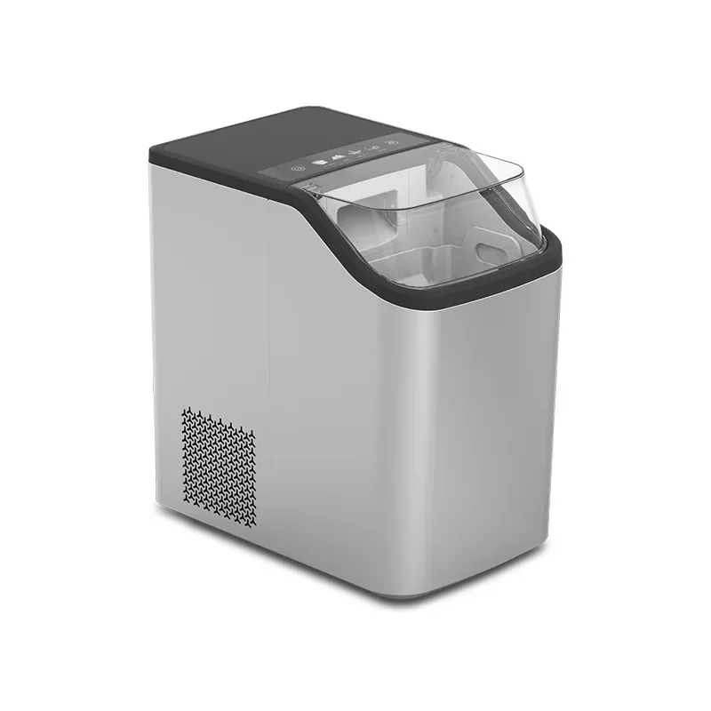 Chewing ice ice machine Small household cross-border mini dormitory Milk tea shop Large capacity granular automatic ice cube