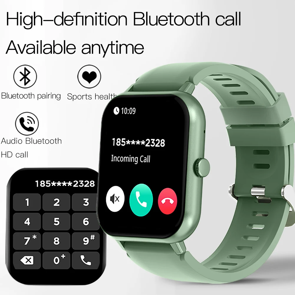 

OLEVS 8202 Smart Electronic Watch Versatile Style 24-hour Heart Rate Pressure Detection Multi Language Sports Mode Smart Watch