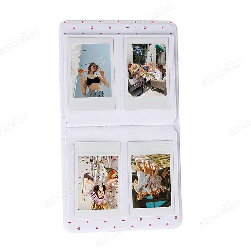 Фотобумага для хранения, 3 дюйма, 64 кармана, фотоальбом для камеры Fujifilm Instax mini 12/11/9