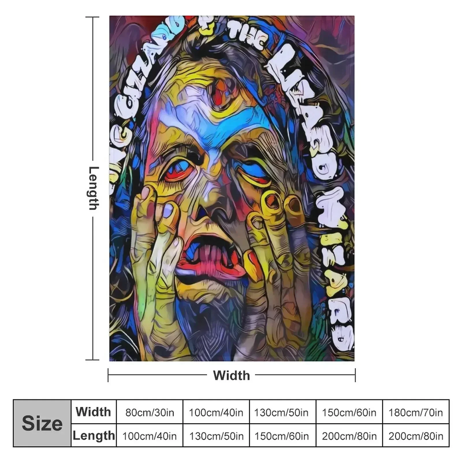 King Gizzard & the Lizard Wizard - I'm In Your Mind - Emo Totem Throw Blanket Decorative Sofa Hair Luxury Thicken Nap Blankets