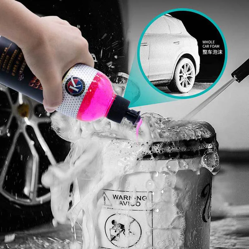 Foaming Car Wash Soap Auto Wash Shampoo Active Foam Cleaner with Snow Foam Lance / Foam Cannons or Bucket Washes