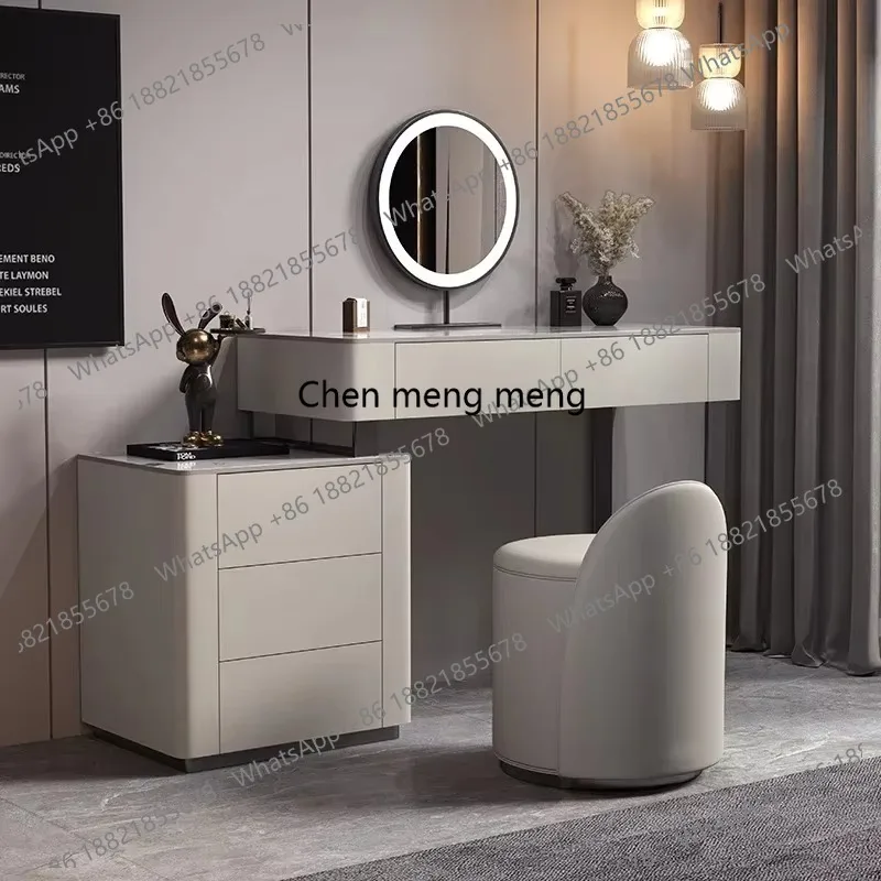 

Full Set Storage Vanity Table Large Aesthetic Beauty Makeup Dresser Organizer Cabinet Europa Mesa Tocador