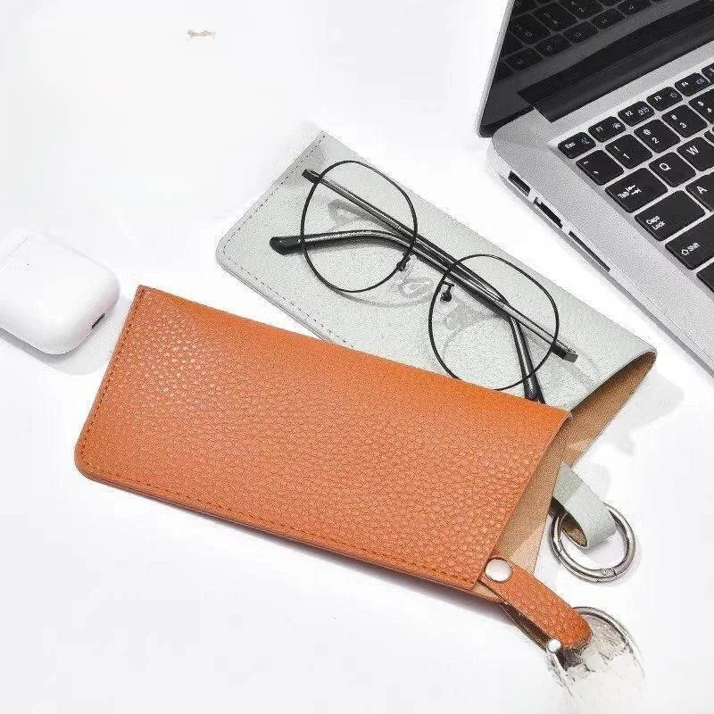 

Портативная подвесная сумка для хранения солнцезащитных очков из ПУ, удобный чехол для ключей, легко носить с собой, органайзер для солнцезащитных очков, семейный органайзер