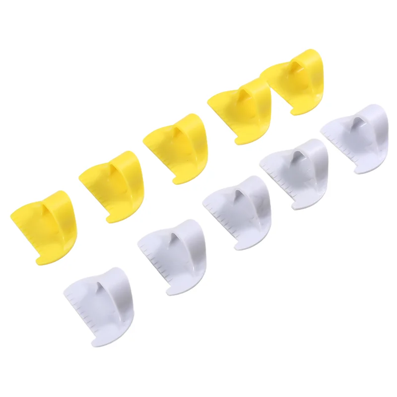 

AT05-Quilter's 10PCS Edge Stitch Lock Sewing Guide, DIY Tool For Straight And Curved 3Mm Seams