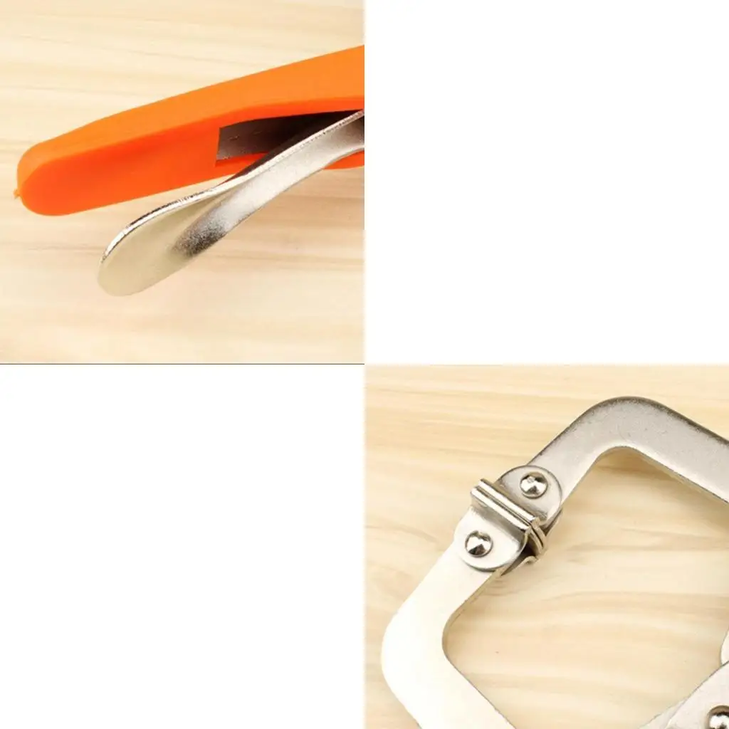

H58C 1PC 6/9/11/14/18Inch C Type Grip Pliers Multi-Function Metal Face Clamp Woodworking Table Cabinets Locking