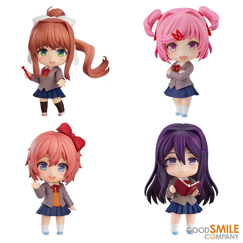 

Good Smile Оригинальный литературный клуб Doki Doki! Nendoroid Monika Natsuki Sayori Yuri и китайская версия. Аниме Фигурки Игрушки