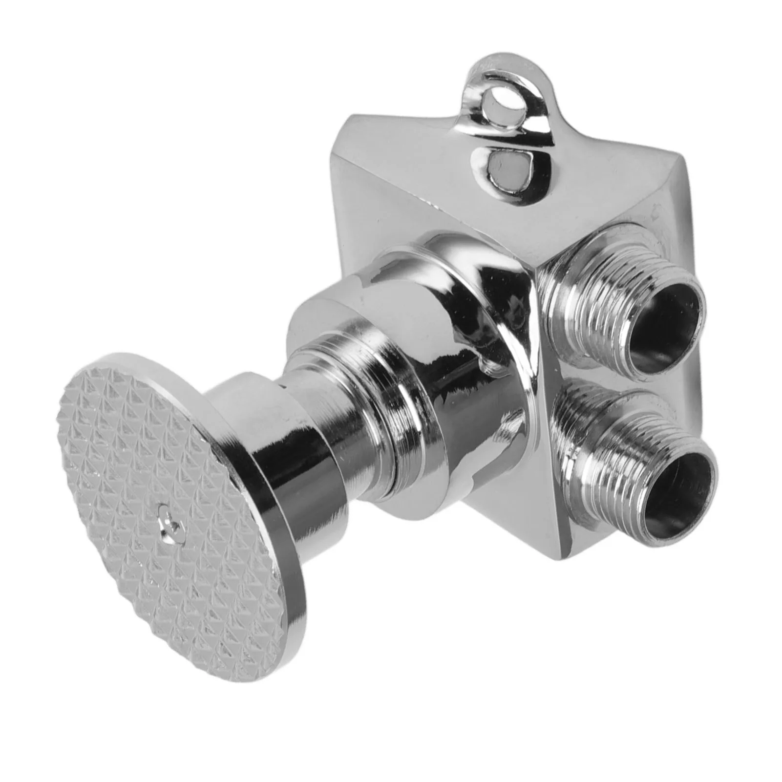 Water Tap Foot Pedal Valve Hygienic Contact Water Tap Pedal Control Switch Stainless Steel Water Saving Valve for Public Places