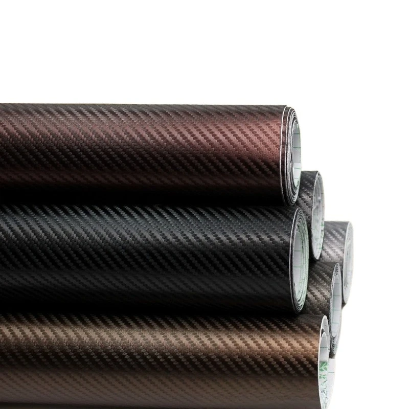 50cm*120cm Sticky Leather Carbon Fiber Fabric Self Adhesive PVC Cloth for DIY Sewing Car Interior Repair Door Panel Modification