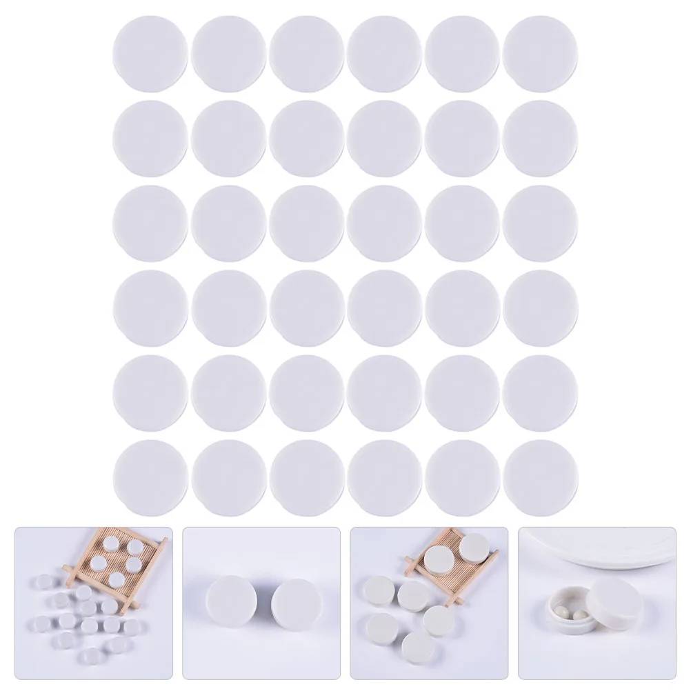 50Pcs Bell Ring Boxes Plastic Ring Insert Quiet Jingle Suitable for Handmade Infant Use Rattle Box