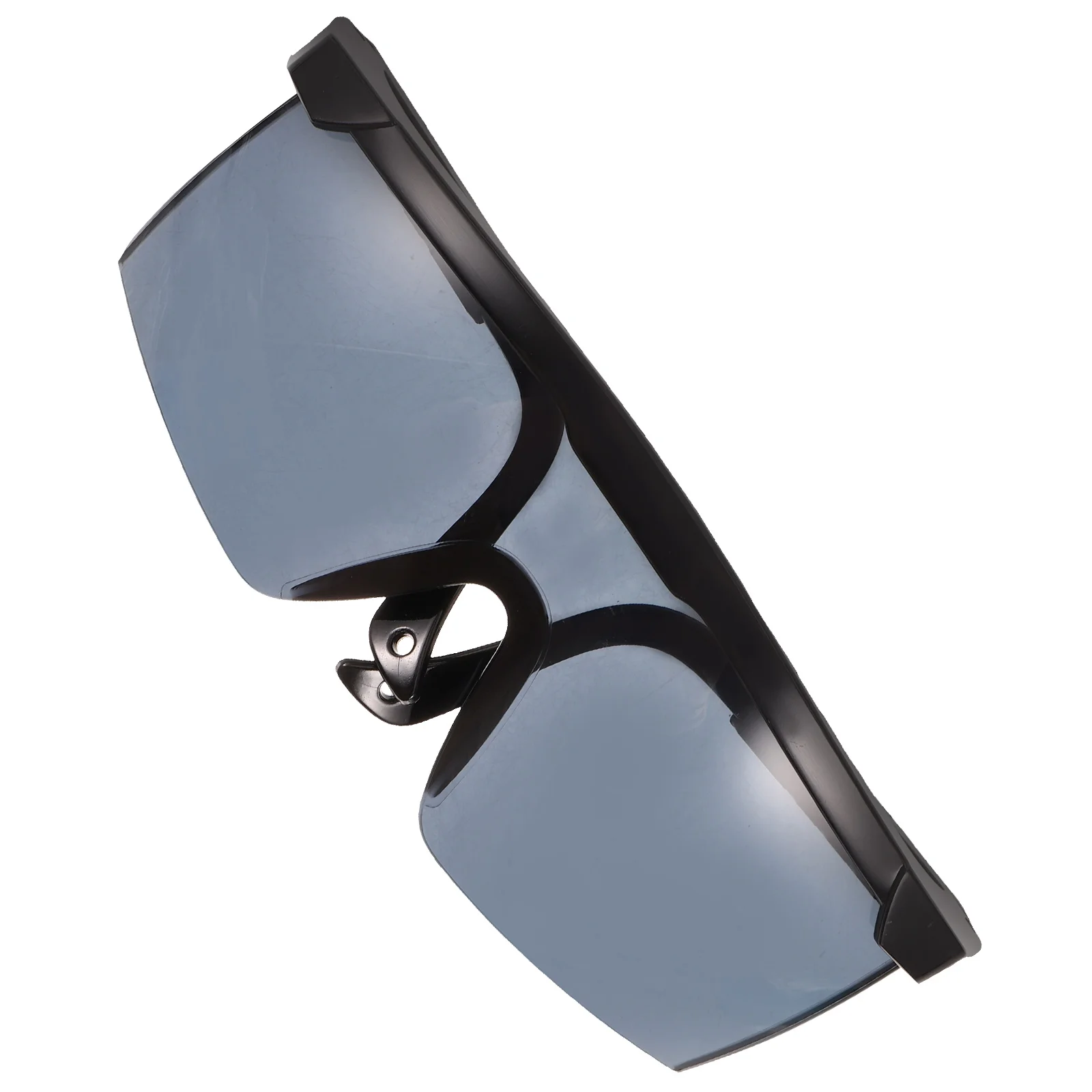 

1pcs Black Frame Gray Lens Welding Protective Eyewear Durable Plastic Lightweight Men Women PC Use Safety