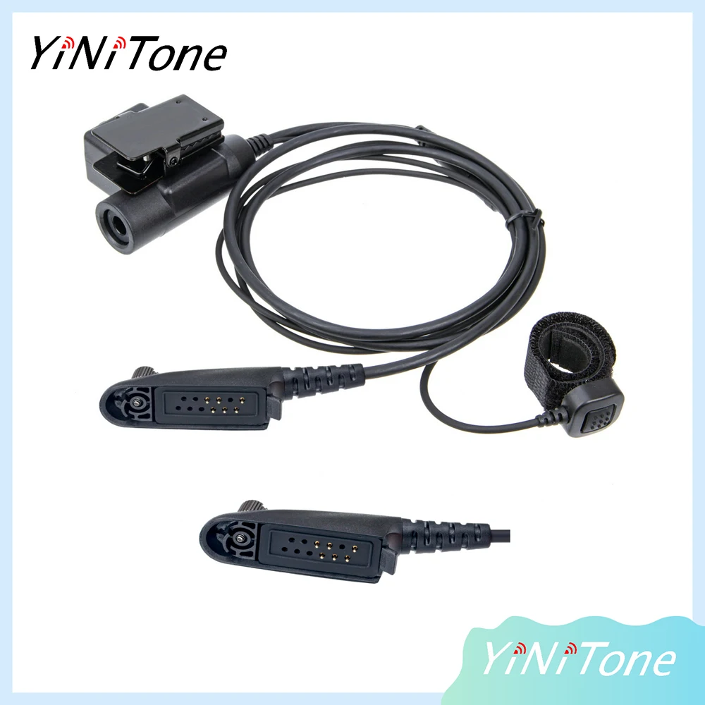 

High Strength U94 PTT Finger Microphone Adapter for walkie talkie GP140 GP320 GP328 GP338 GP380 MTX850 HT1250 PRO7750